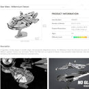 Millennium Falcon Star Wars - Metal Earth