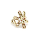 Gold Plated Adjustable Rings
