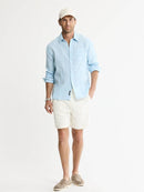 100% Linen Button-Down Shirt