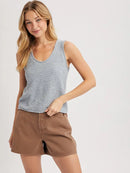 Textured Sweater Tank