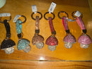 Bedazzled Mushroom Keychain
