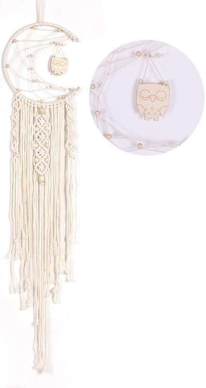 Owl and Moon Dreamcatcher