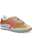Jamaica Pietra Verbenas Sneaker - Sand/Nagenta/Blue