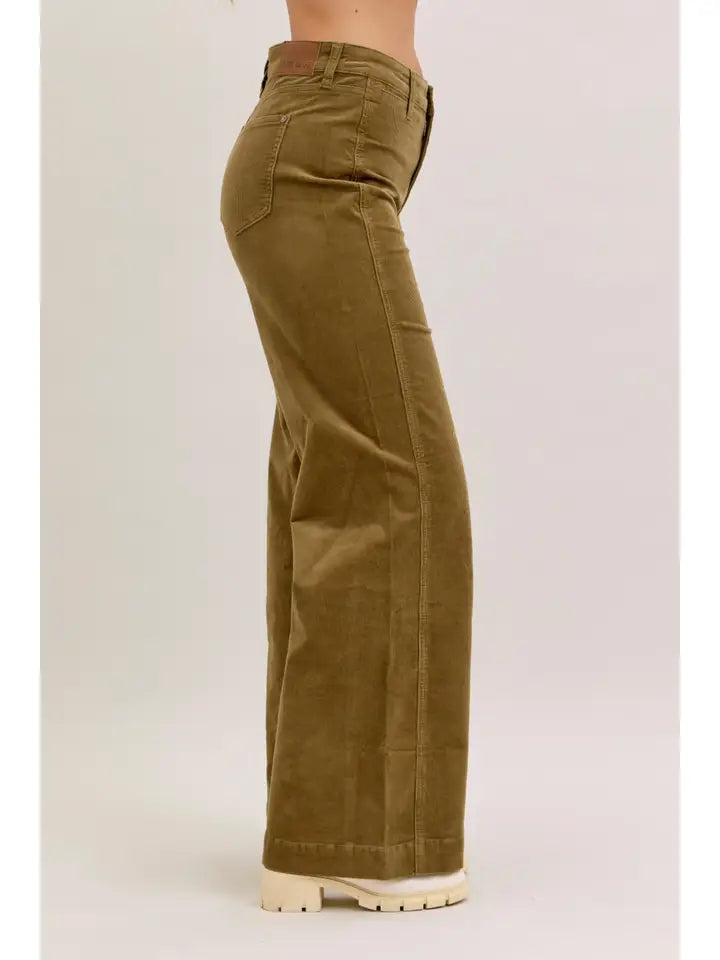 Judy Blue HW Retro Wide Welt Pockets & Forward Side Seams