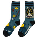 The High Priestess Tarot Nouveau Crew Sock