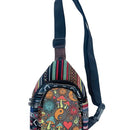 Mushroom Sling Bag Gheri Yin & Yang Multi Print