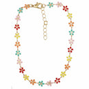 Field of Flowers Multi Daisy Anklet