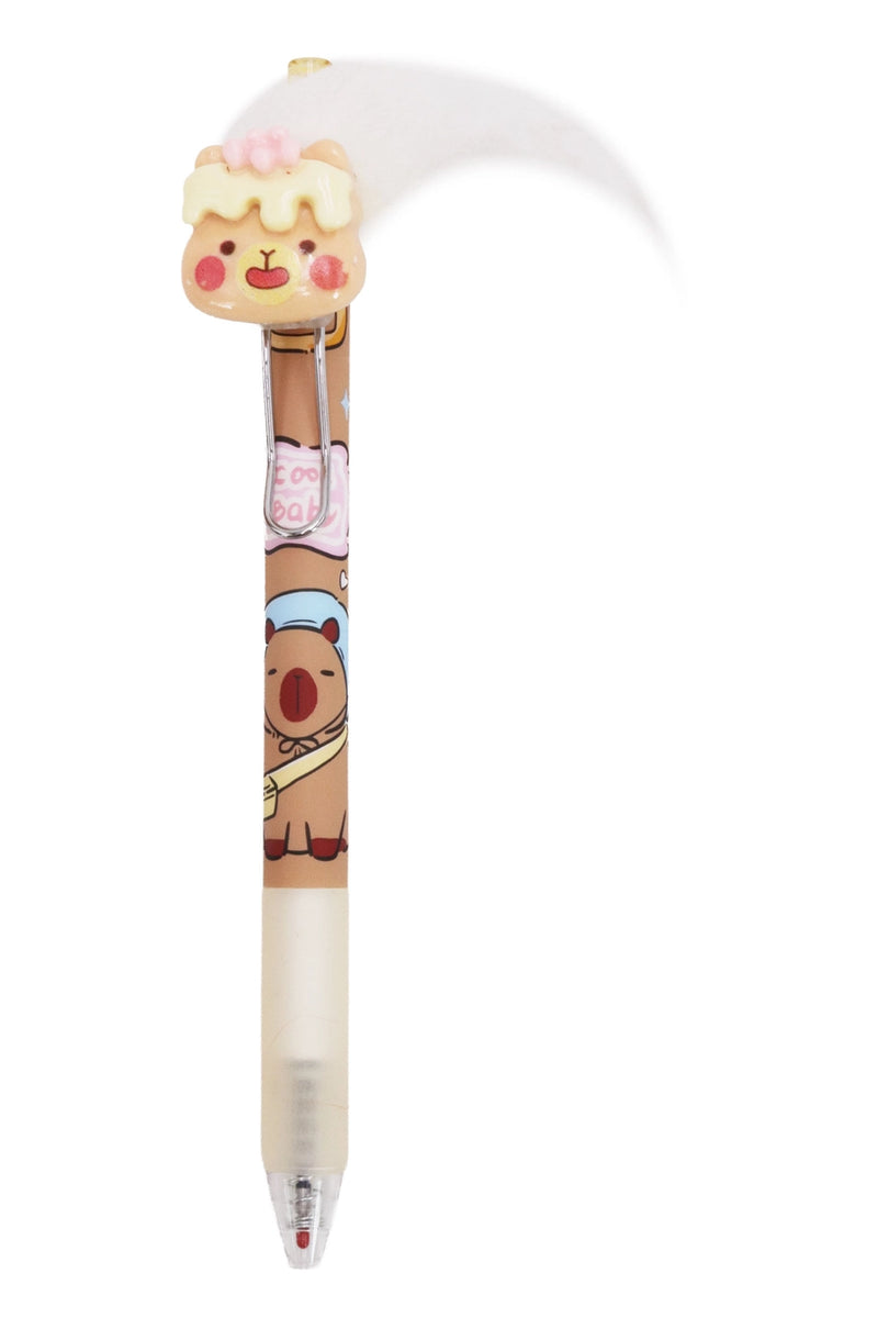 Capybara Bad Hair Day Click Pen