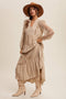 Tiered Lace Maxi Boho Dress