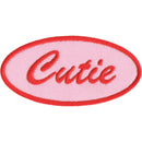 Diner Name Tag - "Cutie" Patch