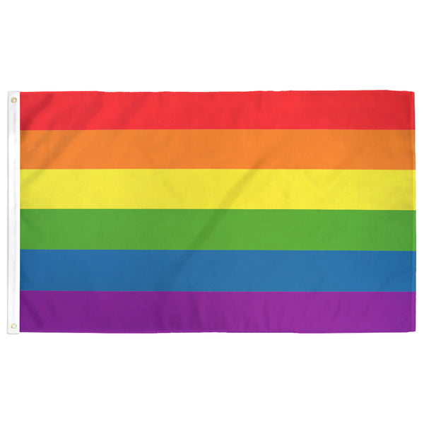 Medium Rainbow LGBTQ Pride Flag