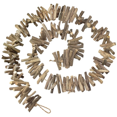 Wood Cut Folk Craft Garland