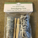 Smudging Trio- Desert Sage, Palo Santo and Yerba Santa