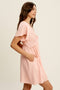 Lace Trim Babydoll Mini Dress