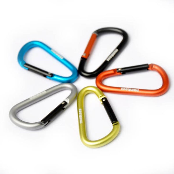 D Carabiner 5 X 5 mm 2 Pack- Assorted