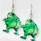 Funny Frog Butts Acrylic Earrings