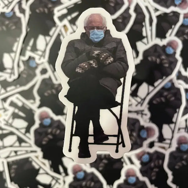 Bernie Sanders Ala Chair Sticker