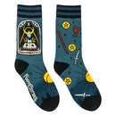 The High Priestess Tarot Nouveau Crew Sock