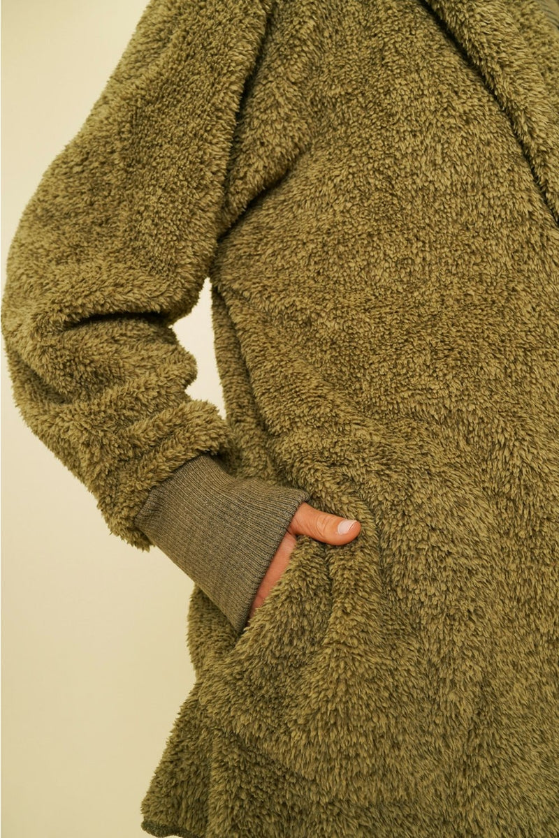 Oversize Hoodie - Olive