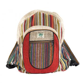 HEMP W/STRIPES BACKPACK