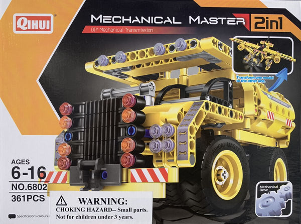 Tech Bricks R/C Dump Truck STEM