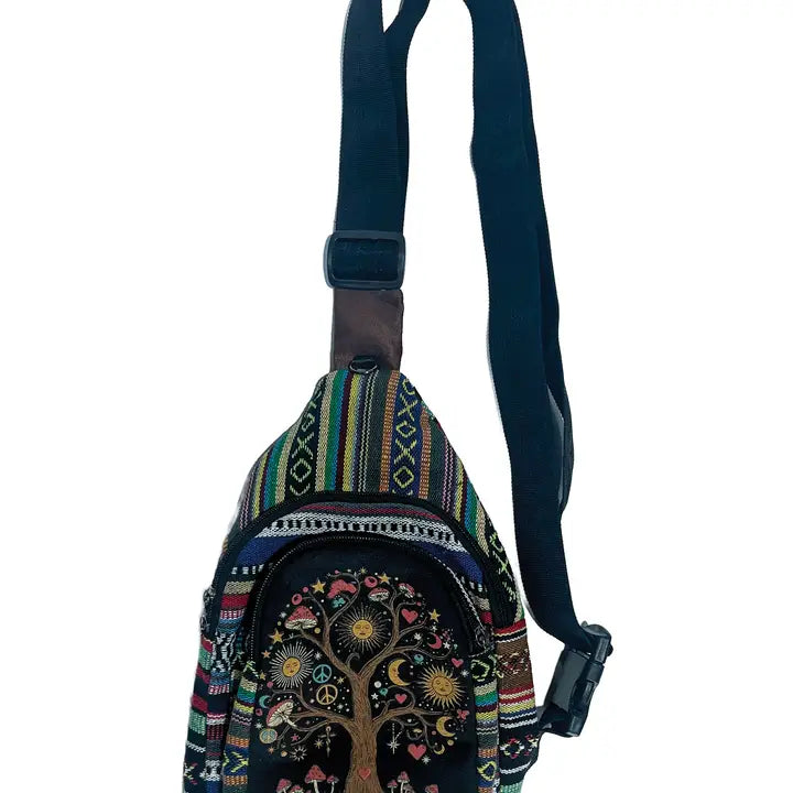 Tree of Life Crossbody Bag Gheri Multi
