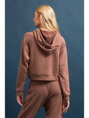 Brushed Rib Hoodie