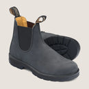 Rustic Black Classic Chelsea Boot 587