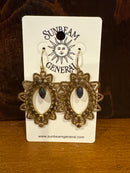 Kavita Tear Drop Earring with Gemstones