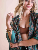 Lightweight Moroccan Tassel Kimono