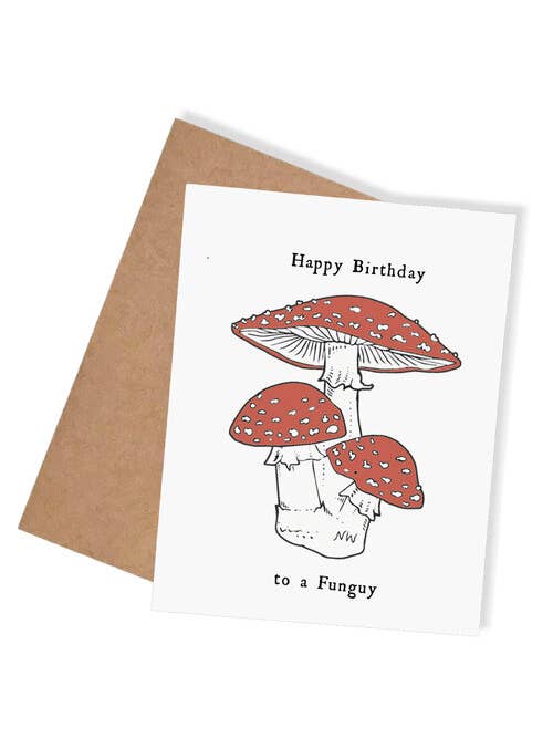 Happy Birthday Fun Guy Card