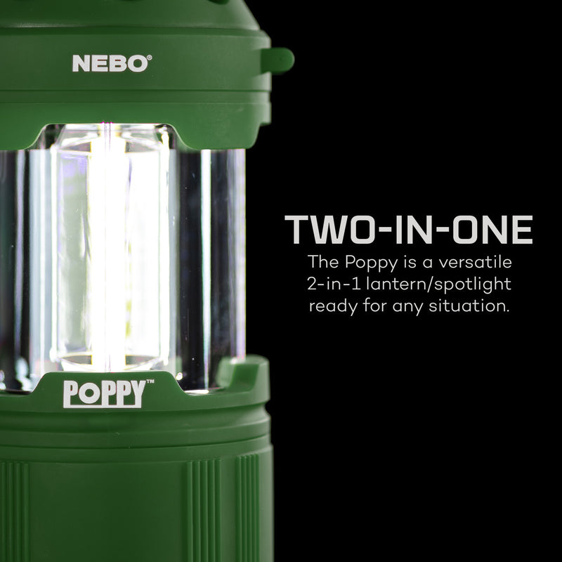 POPPY - The Powerful 300 Lumen Lantern and Spot Light