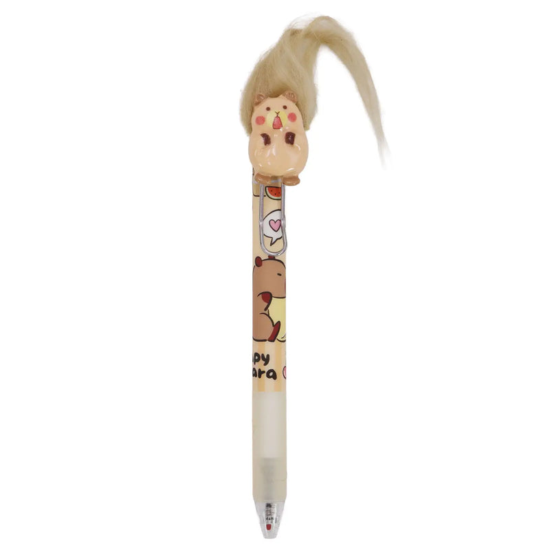 Capybara Bad Hair Day Click Pen