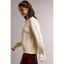 Christmas Tree Graphic Soft Knit Sweater- Butter