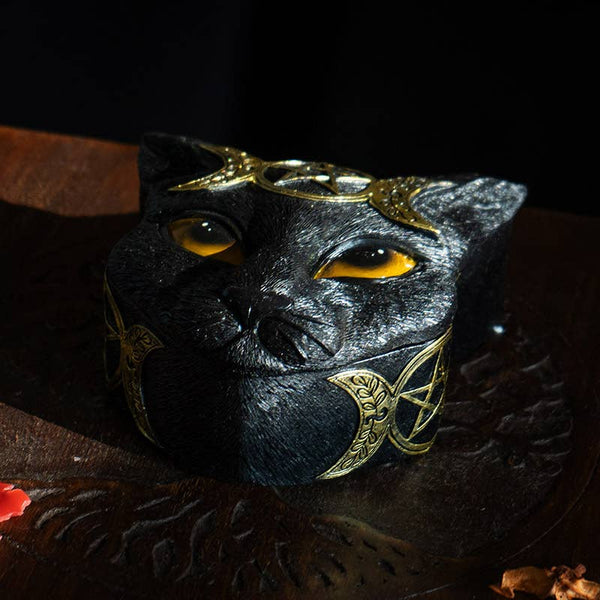 Triple Moon Black Cat Box