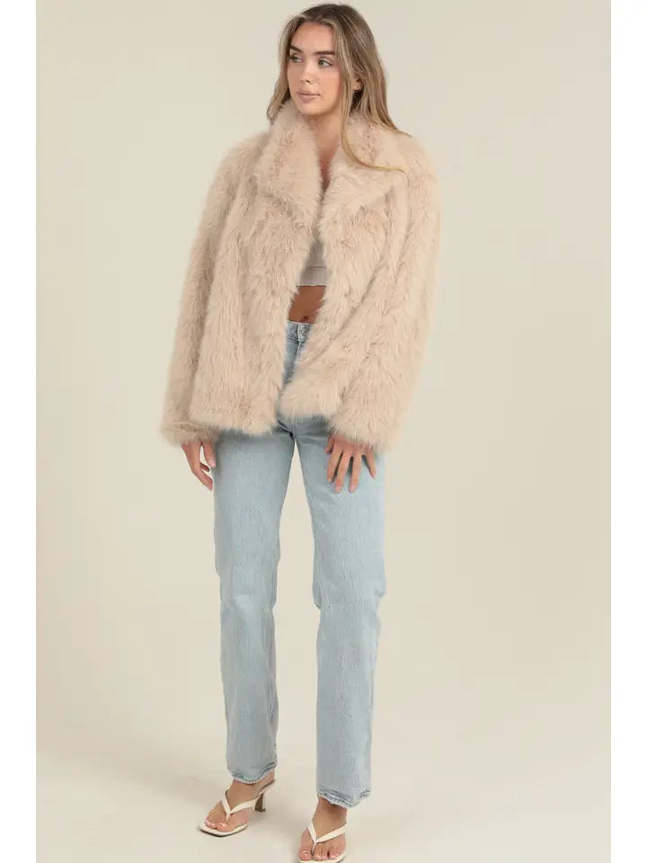 Faux Fur Jacket