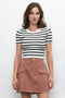 Utility Corduroy Mini Skirt