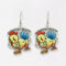 Acrylic Know What Chicken Butts Earrings, Funny Fun Earrings
