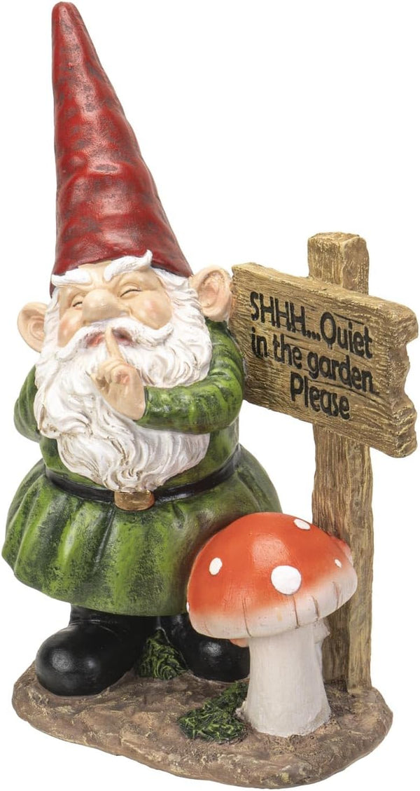 Shh-Quiet Gnome