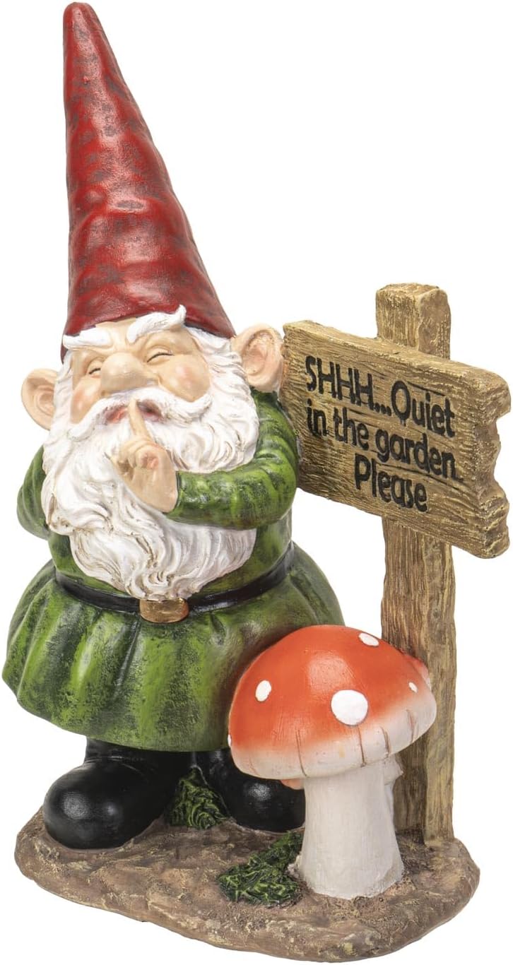 Shh-Quiet Gnome