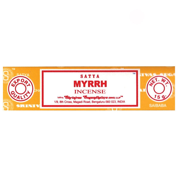 Myrrh Satya Incense
