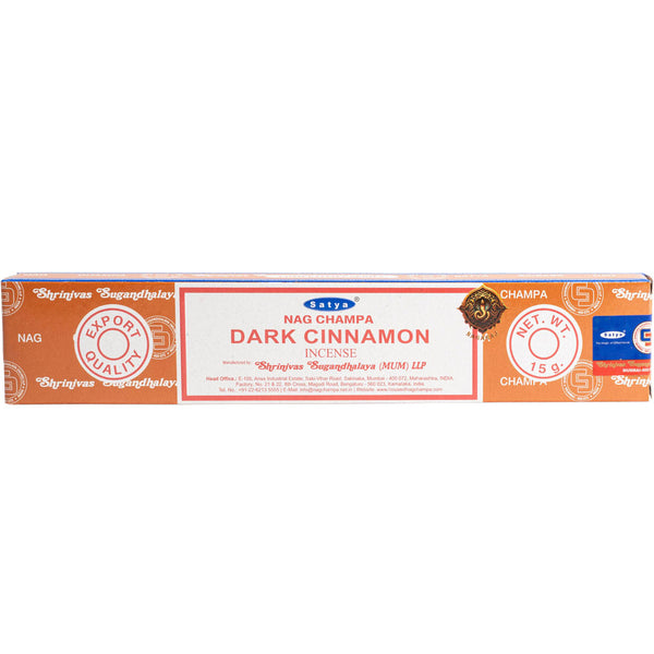 Dark Cinnamon Satya Incense