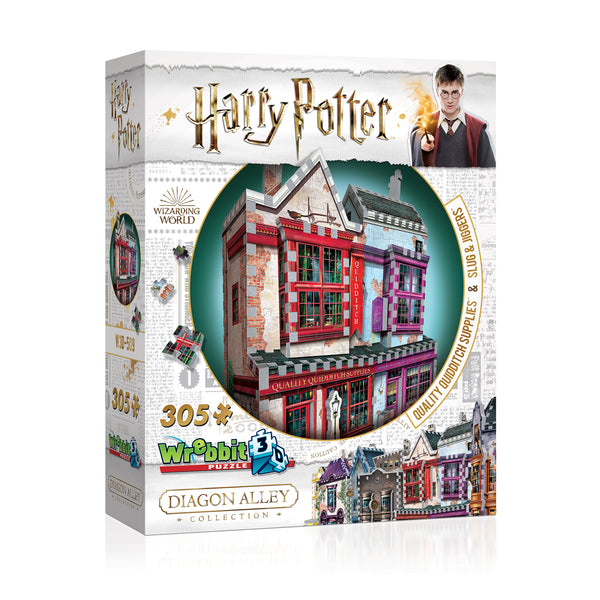 Quality Quidditch Supplies & Slug & Jiggers | Harry Potter 3D Puzzle