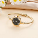 Small Wire Bangle Watch