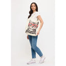 Tabby Cat Wearing Glasses Print Tote Bag