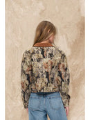 Cats Collage Print Tapestry Jacket (Copy)