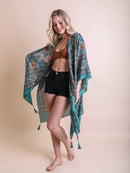 Lightweight Moroccan Tassel Kimono
