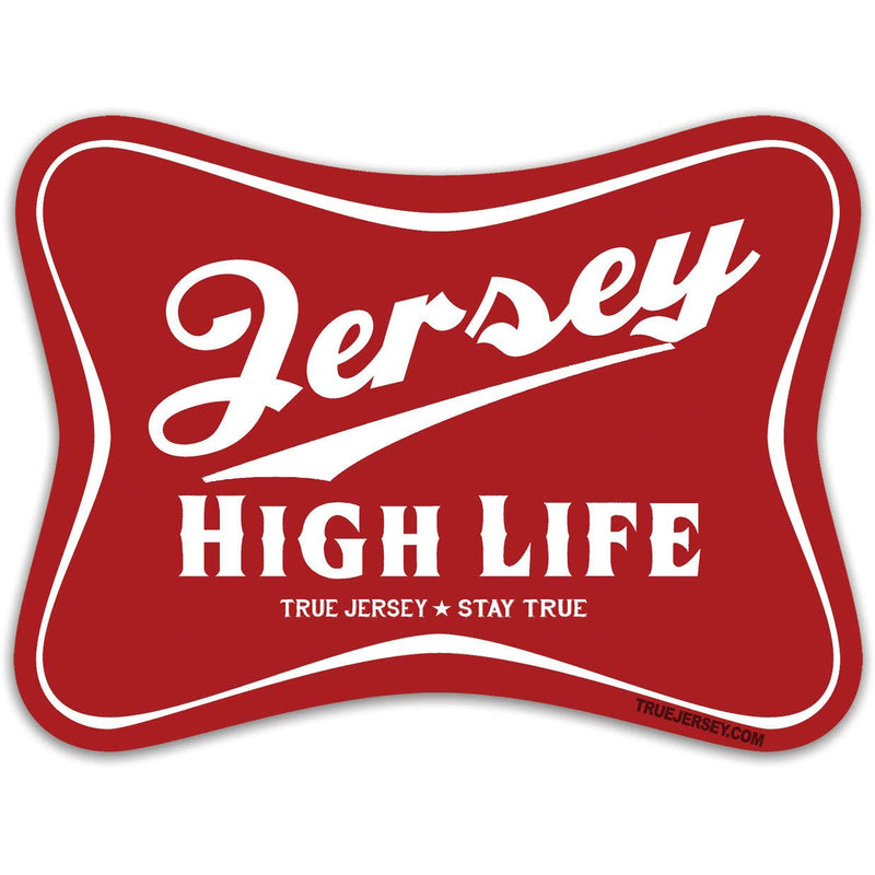 Jersey High Life Inspired Sticker