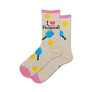 Women's Pickleball Crew Socks