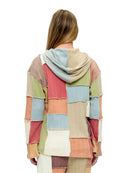 Hooded Patchwork Jacket
